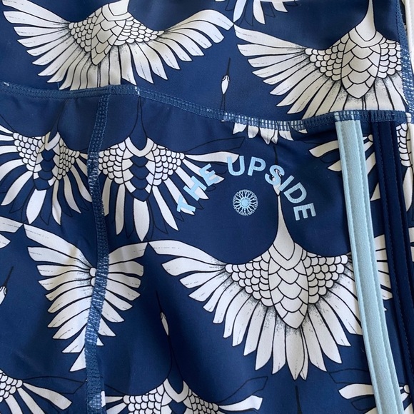 The Upside x Soul Cycle Take Flight Leggings 4 Legging Blue Bird - Picture 11 of 13